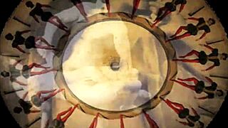 vintage hairy beaver pussy in erotic retro display