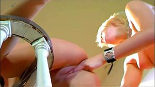 Lacey Duvalle Sins with Dildo Cock and Tits in Lingerie