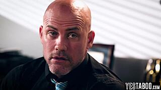 kinky teen secretary sneaks doggystyle fuck with boss while he's bent over phone call