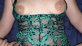 damn sexy stepmom milks tiny cock creampie from stepson 😍 wet pussy closeup!