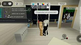 femboy lures me to bedroom for rough shemale sex action