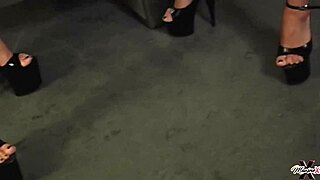 Maxine X pounds passive Nick's ass with her busty dominance