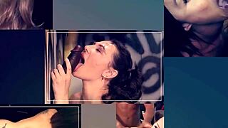 lizzie love hits gloryhole first time slurping cock deepthroat sloppily 💦🍆