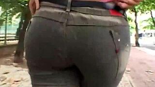 shemales get asses stretched by thick dildo pounding