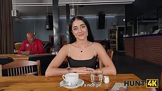 hunter picks up pretty petite ara mix for toilet sex pov