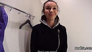 Seduced Czech drilled hard in POV