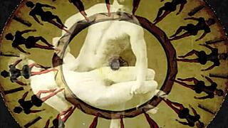 vintage hairy beaver pussy in erotic retro display