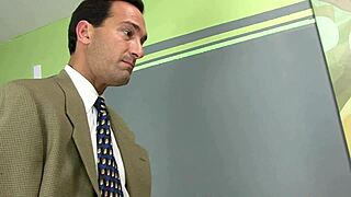 fucking slutty asian schoolgirl ass with monster cock in heels