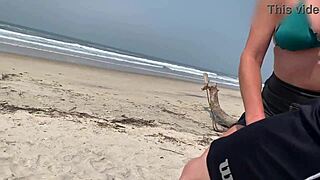 Milf handjobs my monster cock pov on beach til public cumshot big tits refuse to stop
