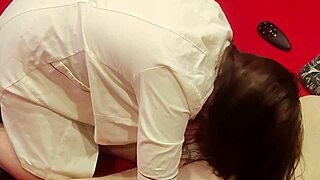 my homemade nurse blowjob cunnilingus leads to juicy orgasm