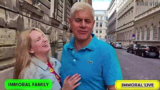 irina begs porno dan's huge load after fingering blowjob riding doggystyle cowgirl swallow cum breakfast