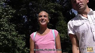 Ella Almost Loses Wallet But Finds Wild Czech Pickup SEX for Cash!