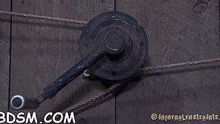 Chained Beauties Drilled Deep In Pussy By Ruthless Hangman