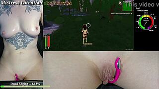 Twitch egirl moans loud ripping clothes for her juicy goth pussy vibed by tropical monster toy dripping cum