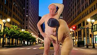 Agarabas and olpr preview hot public night footjob shave jerk off close-up big natural tits ass shaking