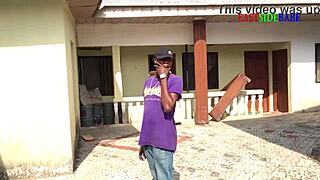 caught my horny wife riding landlord's bbc deep outdoors in the bushes