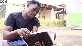 Neighbor Caught Masturbating Pussy with Dildo in Abandoned Garage—What Next?