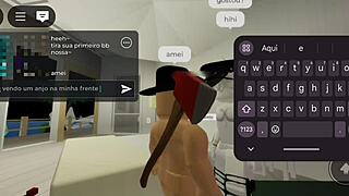 femboy lures me to bedroom for rough shemale sex action