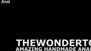 i test dolphin l from thewondertoys up my ass with rough anal fisting squirt