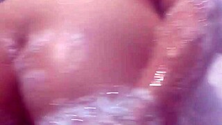 wife's huge ass bubbles in jacuzzi