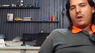 soloboy strokes hard outdoors in wild masturbation frenzy