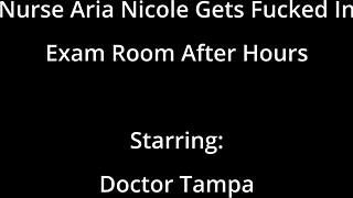 what if nurse aria nicole spreads for late exam fuck