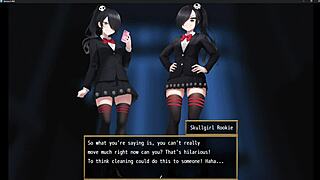 femuzero skullgirl tramples face then smothers in brutal facesitting