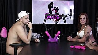 gostosa safada strips naked flashing tasty pussy after jerk off game bia ruyva sheer red