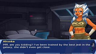 star wars cosplay bang heats up with orange trainer aliens in part 26