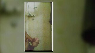 check me showering masturbating till huge cumshot 💦🛁😩