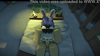 roblox teen begs for monster cock to stretch her tight hole!