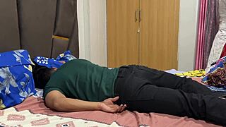 Desi stepdad pounds stepdaughter hard in full taboo fuck movie