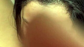 Her tongue drives me to intense orgasm