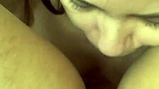 Her tongue drives me to intense orgasm