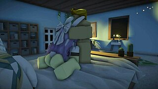 roblox teen begs for monster cock to stretch her tight hole!