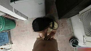 horny latina milf stepmom loves sloppy deepthroat blowjobs doggystyle pounding and massive creampie in her big ass