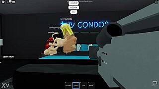 Roblox furry babes go wild with hot lesbian sex!