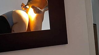 Did the waitress secretly catch my lover slamming my fat latina ass doggystyle?