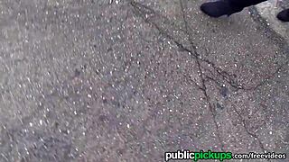 yo, wanna watch this hot euro blonde deepthroat on street pickup?