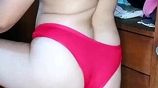 leaking footage of horny argentinian milf teacher fingering her wet pussy outdoors in lingerie!