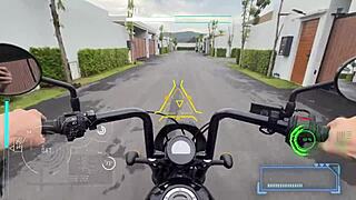 Her body quivers in ecstasy as courier pounds her roughly without mercy