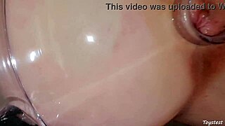 Watch Her Anal Fetish Explode Sitting Chair Penetration!