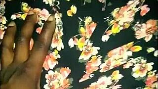 Homemade Ebony Couple Fucks Doggystyle Bent Over in Car Pussy Gaping