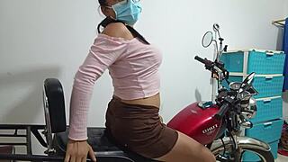 Young Curvy Latina Fuck Doll in Lingerie Fulfills Filmed Fuck Fantasy