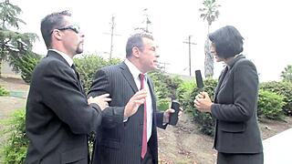 Former American Wrestler Fucks Big-Boobed German Milf Selling California House