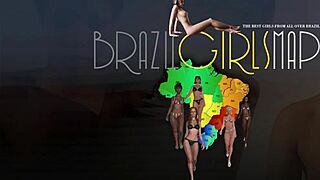 a horny brazilian latina tourist bibi tsunami with big natural tits gets slutty in para