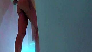 hot KENDRA COLE strips in sexy SHOWER tease