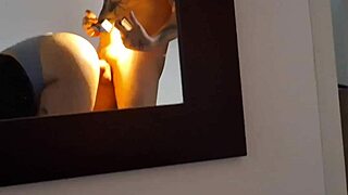 Did the waitress secretly catch my lover slamming my fat latina ass doggystyle?