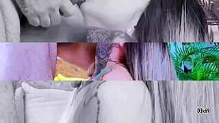 hey, watch her gag deep on that cock before swallowing all the cum