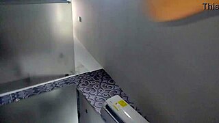 he rams my pussy rough after bull's creampie while husband watches humiliated